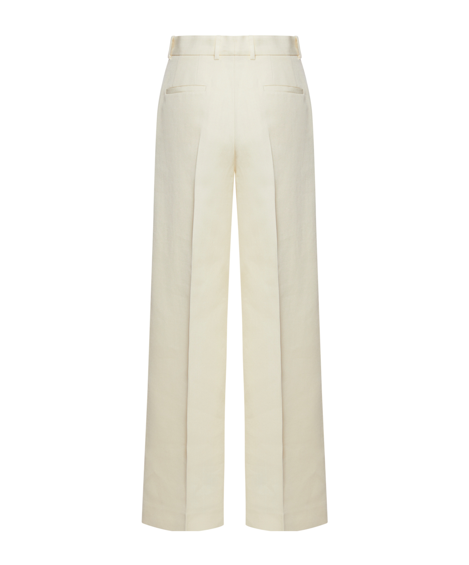 Jil Sander Slim Crepe Satin Straight-leg Pants In White