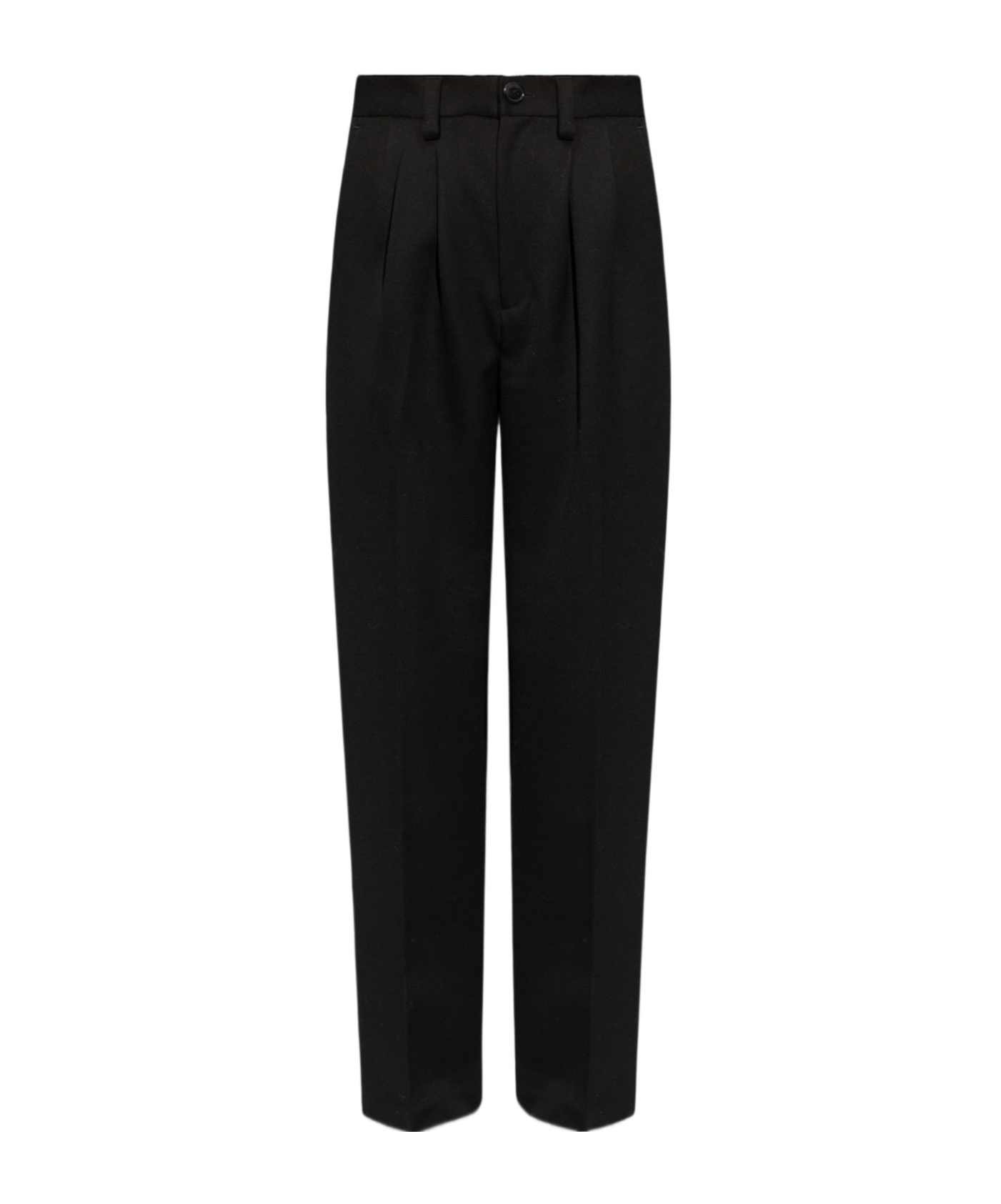 ANINE BING CARRIE WIDE-LEG WOOL TROUSERS