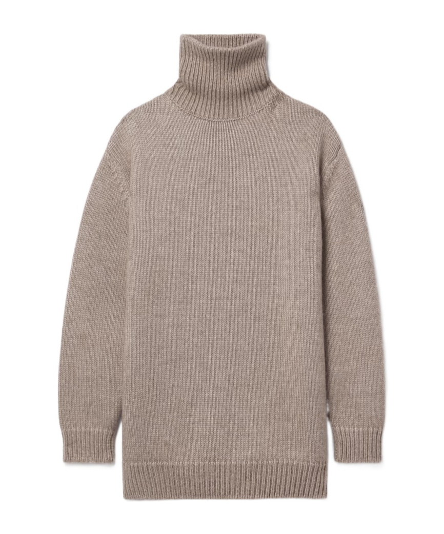 The Row Elu Turtleneck Sweater In Nude