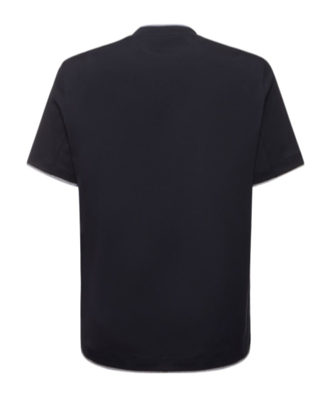 Brunello Cucinelli Contrasting-trim Jersey T-shirt