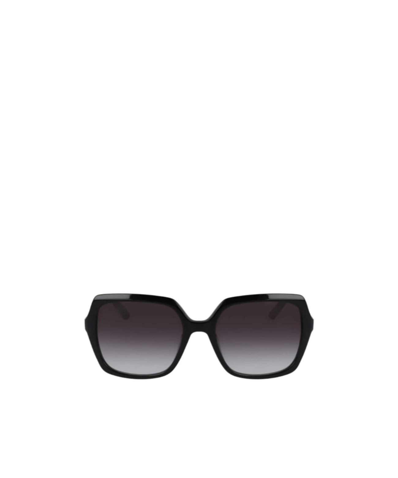 Calvin Klein Black Acetate Sunglasses In Black