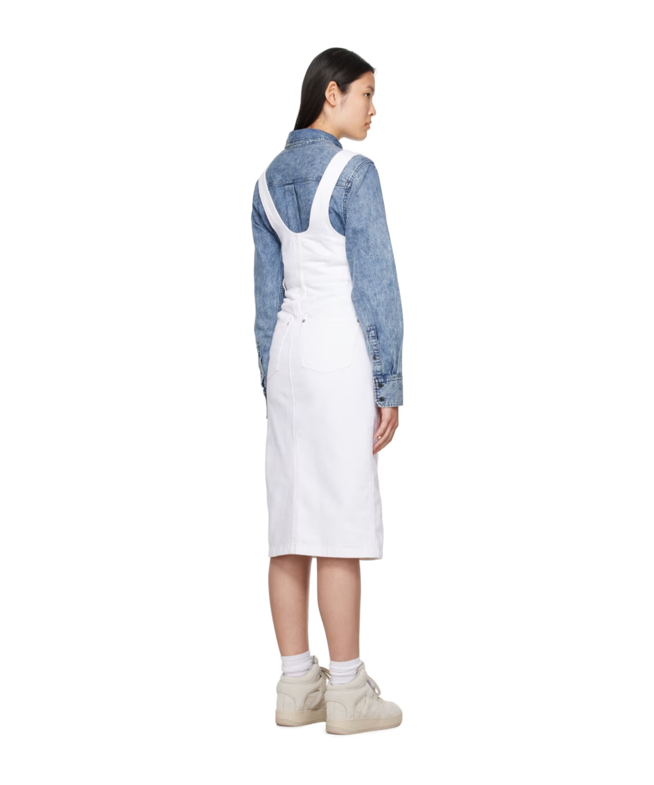Shop Isabel Marant Étoile Filipine Dress In White