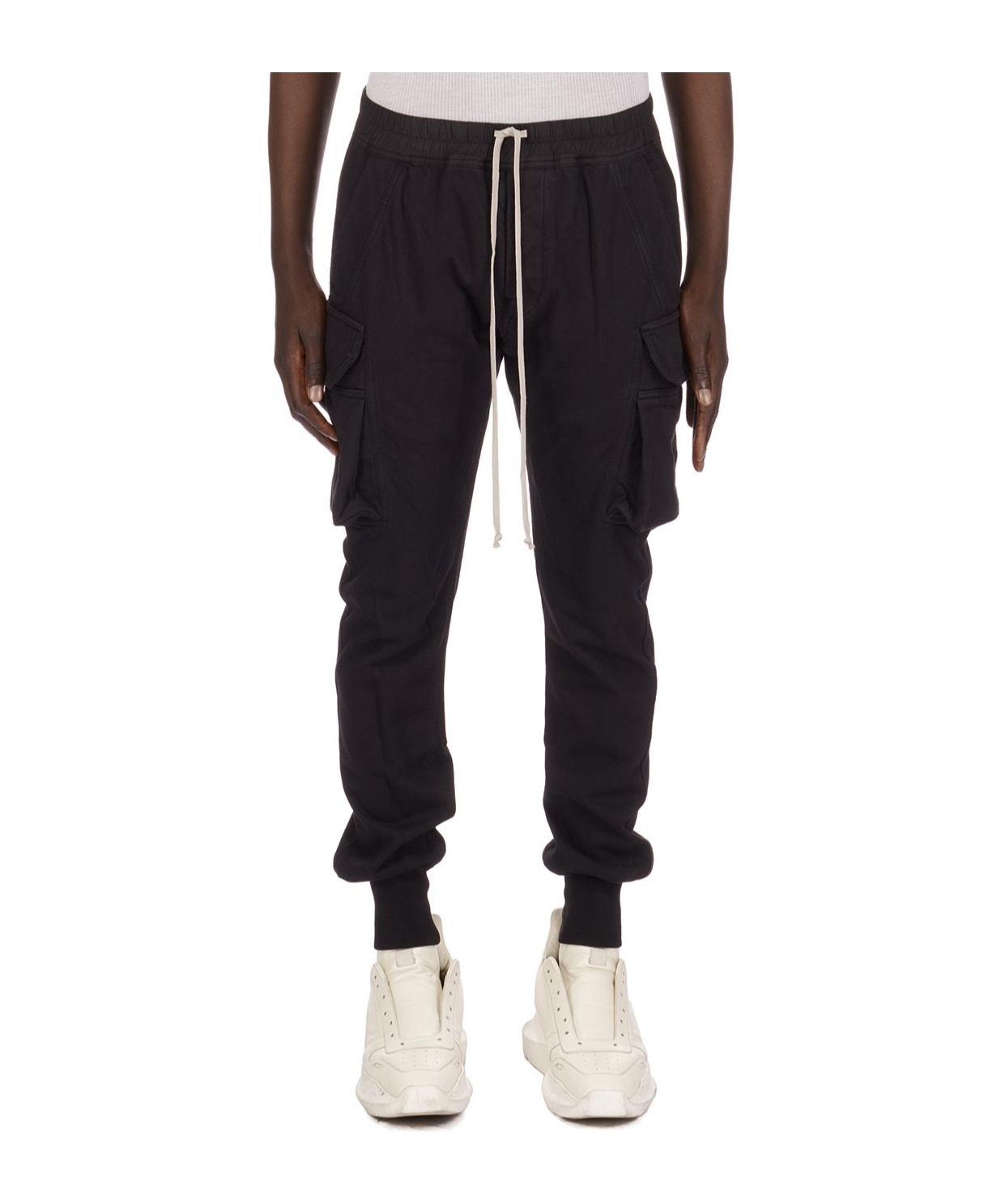 Shop Rick Owens Drkshdw Mastodon Cargo Trousers In Black