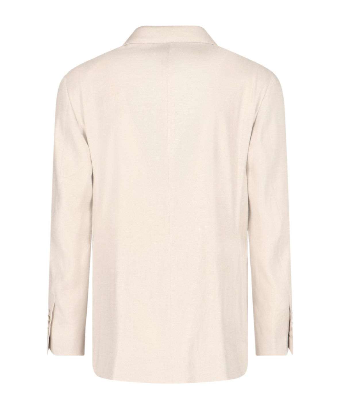Lardini Double-breasted Blazer In White