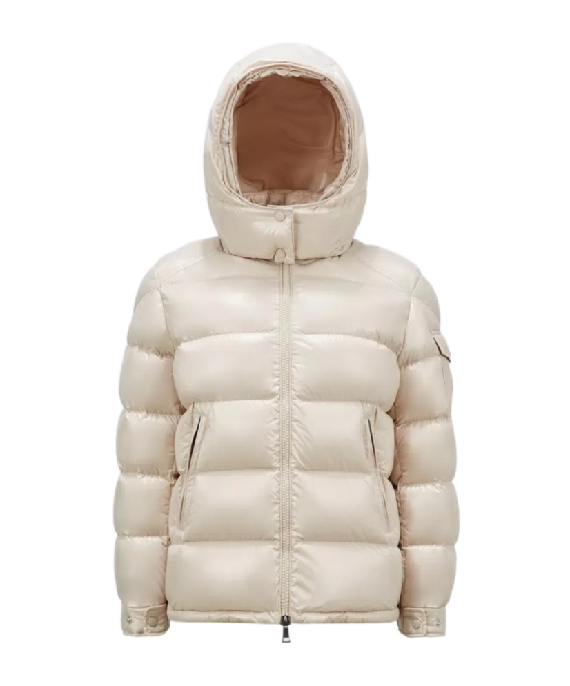 Moncler Maire Short Down Jacket In Neutral