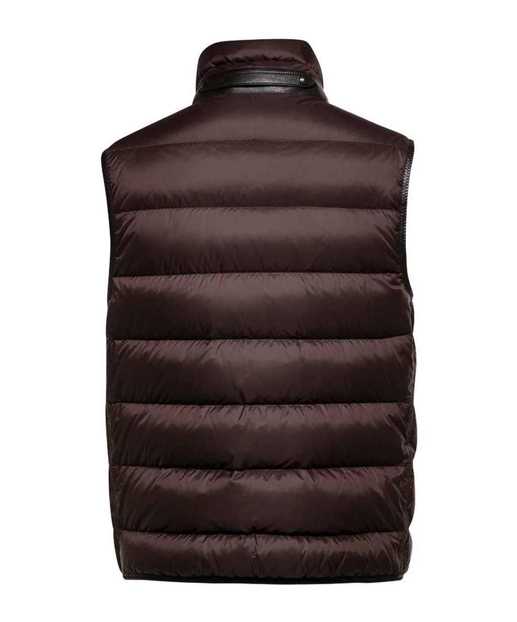 Tom Ford Padded Light Nylon Vest In Black