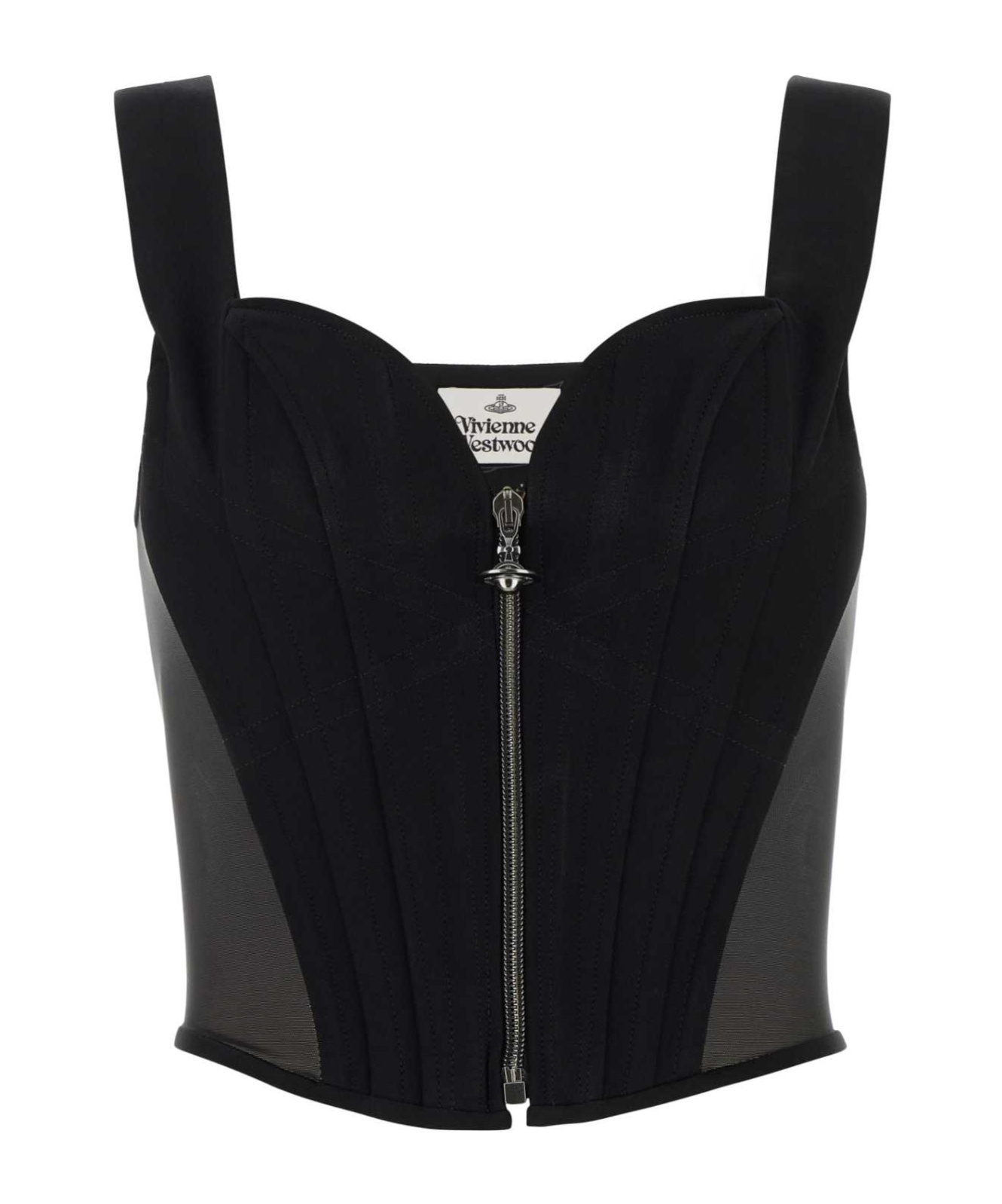 Vivienne Westwood Corset Top In Black
