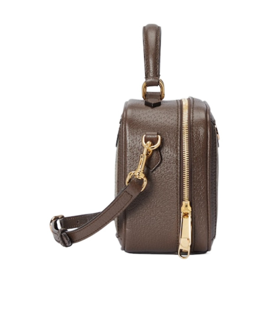 Gucci Mini Ophidia Gg Canvas Top Handle Bag In Multicolor