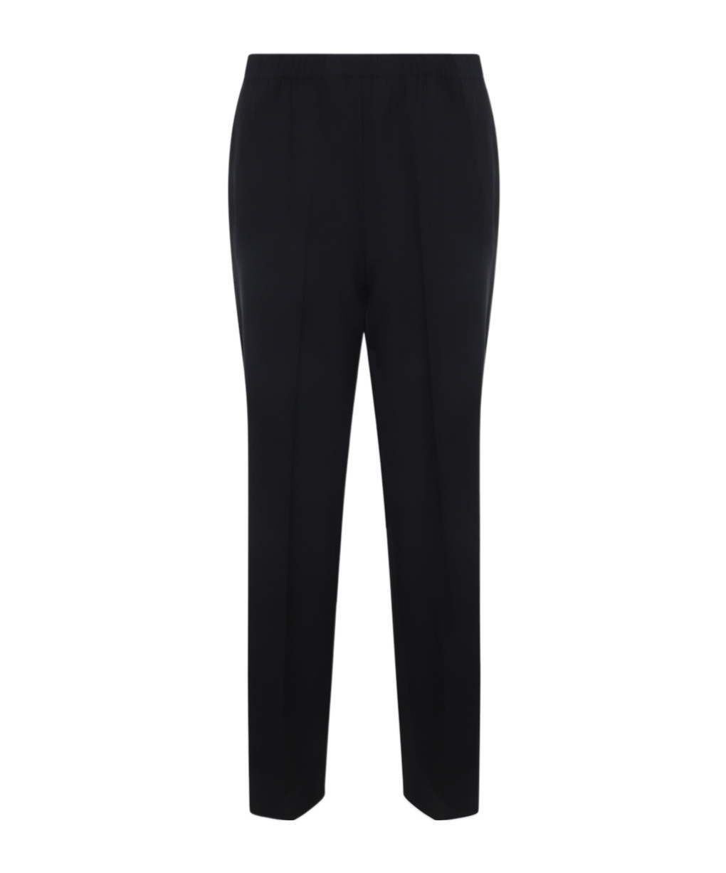Fabiana Filippi Straight Casual Pants In Black