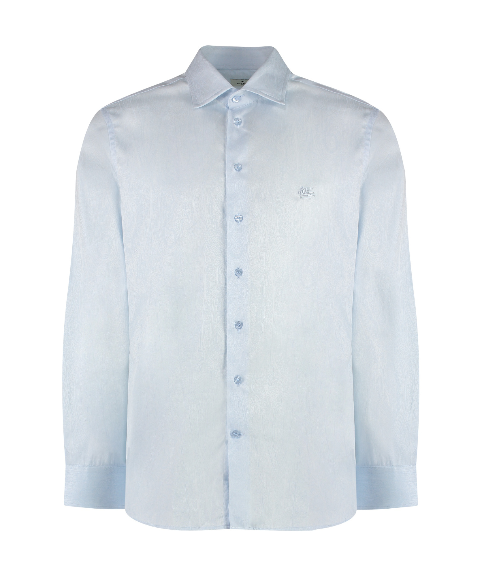 Etro Men's Button-down Collar Cotton Shirt In White