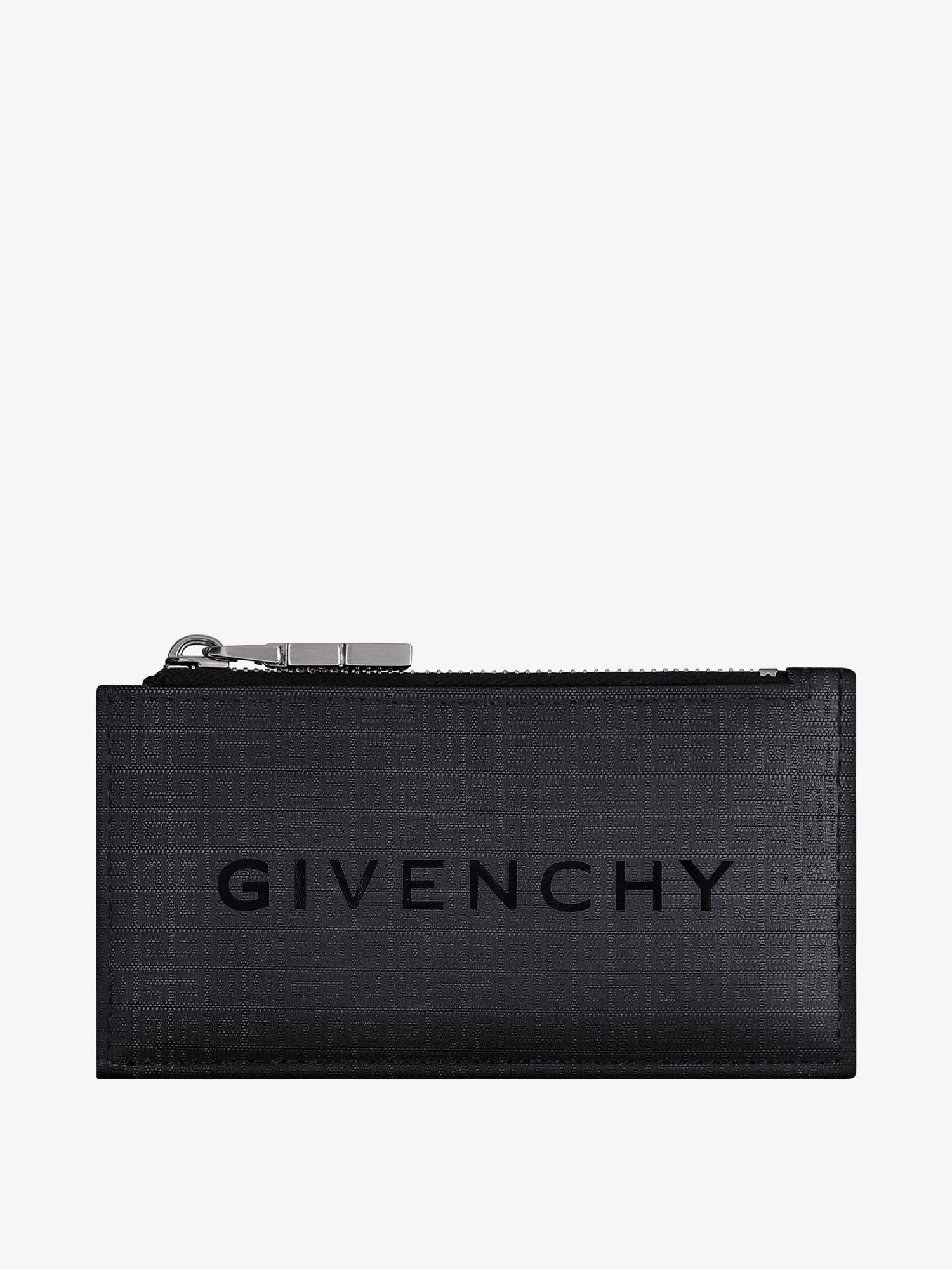 Givenchy 4g Zipper Wallet In Black