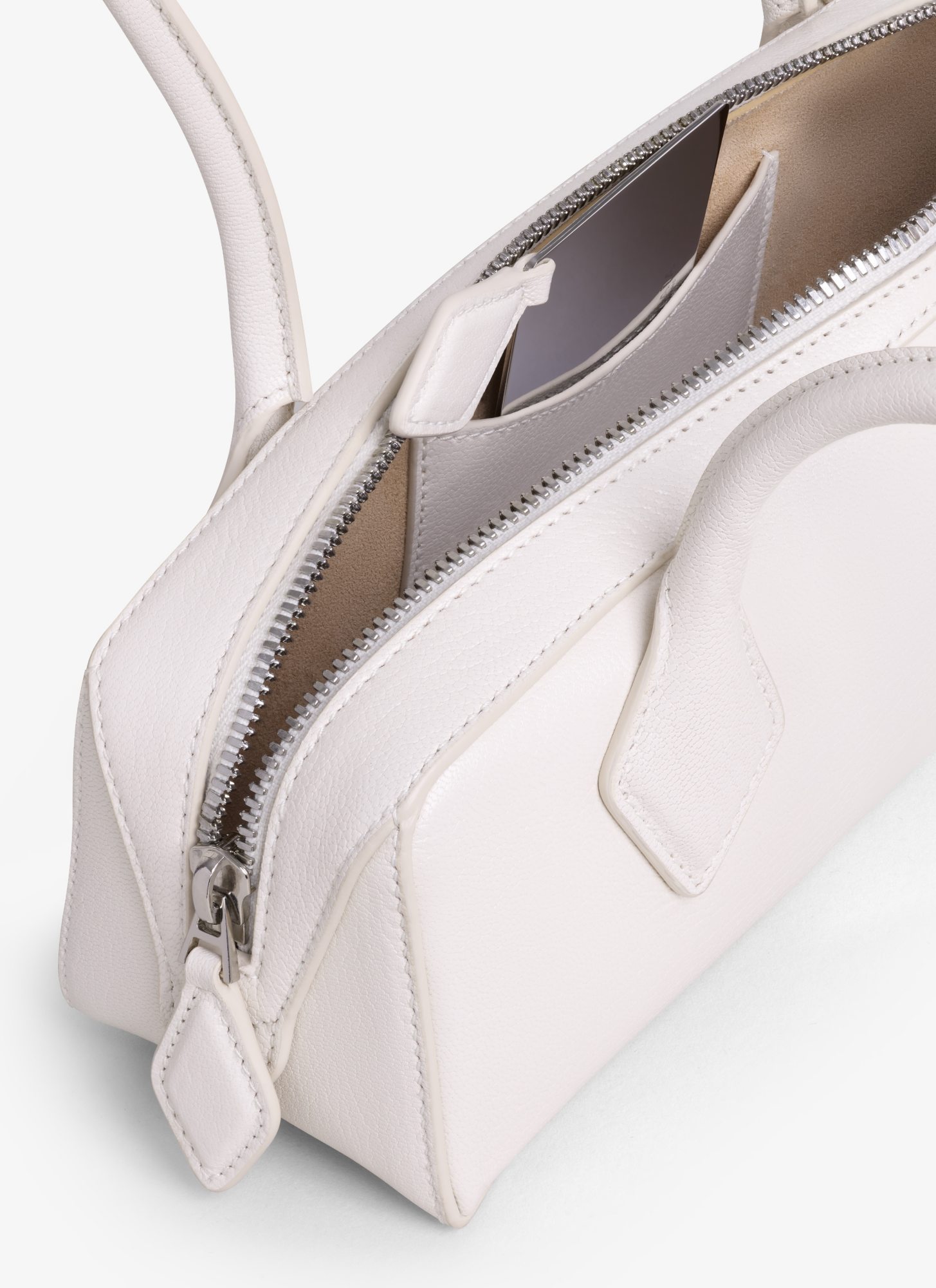 Alaïa Alaia Borsa Le Teckel Small Greige Women In White