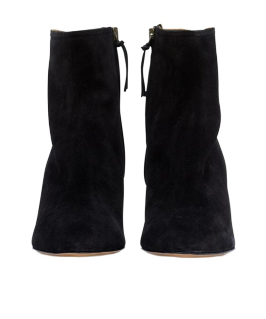 Isabel Marant 'deone' Suede Ankle Boots In Black