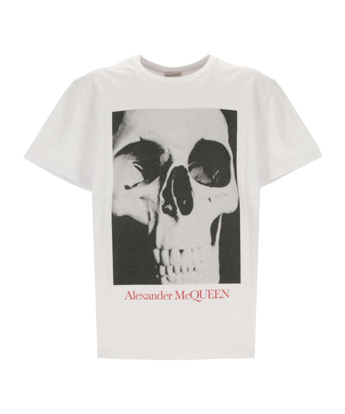 Alexander Mcqueen Alexander Mc Queen Skull Print T Shirt In White