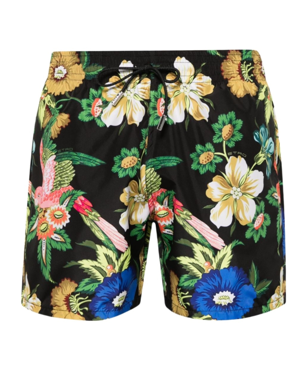 ETRO ETRO FLORAL-PRINTED DRAWSTRING SWIM SHORTS