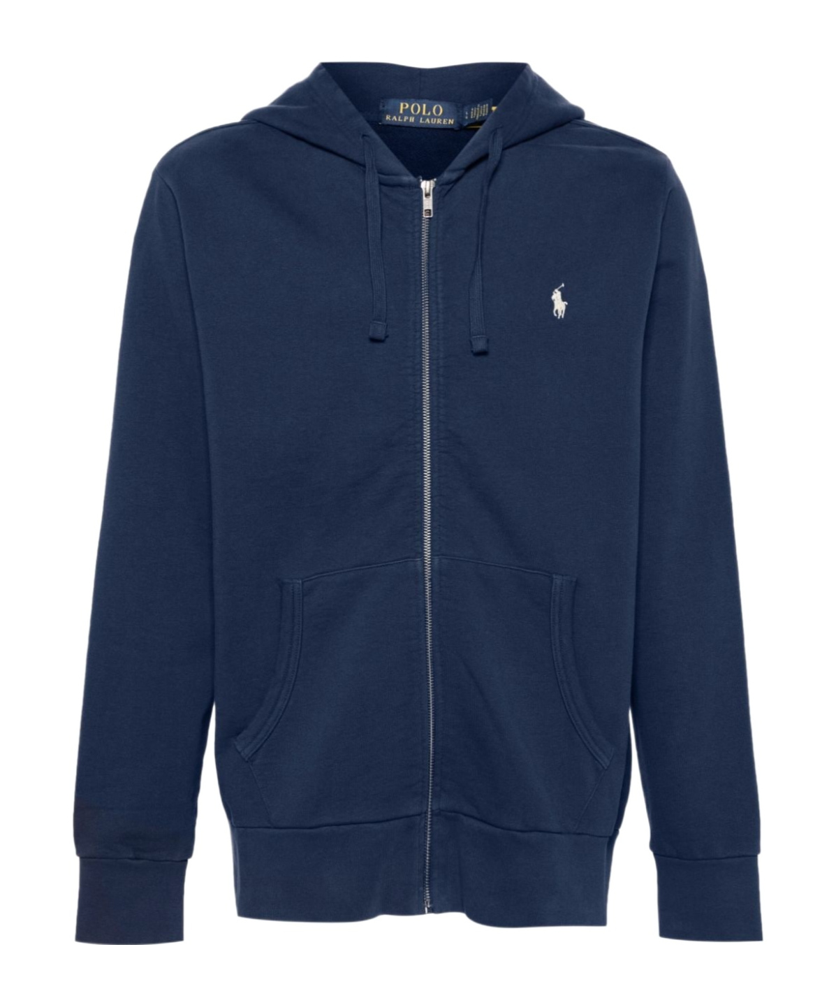 POLO RALPH LAUREN POLO PONY-EMBROIDERED COTTON HOODIE 