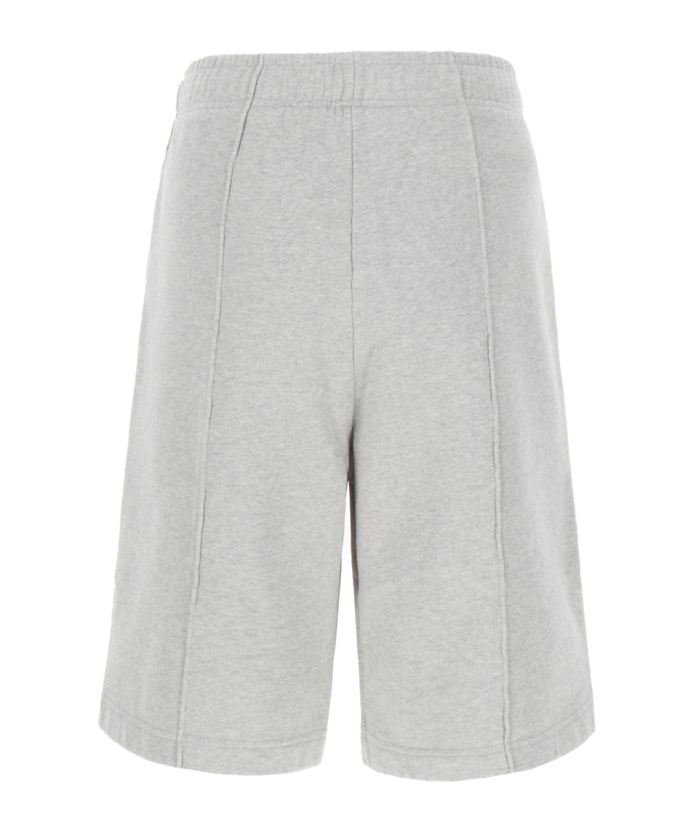 Ambush Bermuda Shorts With Central Seamed Pleat In White