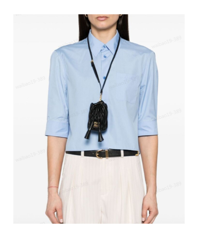 Miu Miu Mini Matelasse Quilted Shoulder Bag In Black