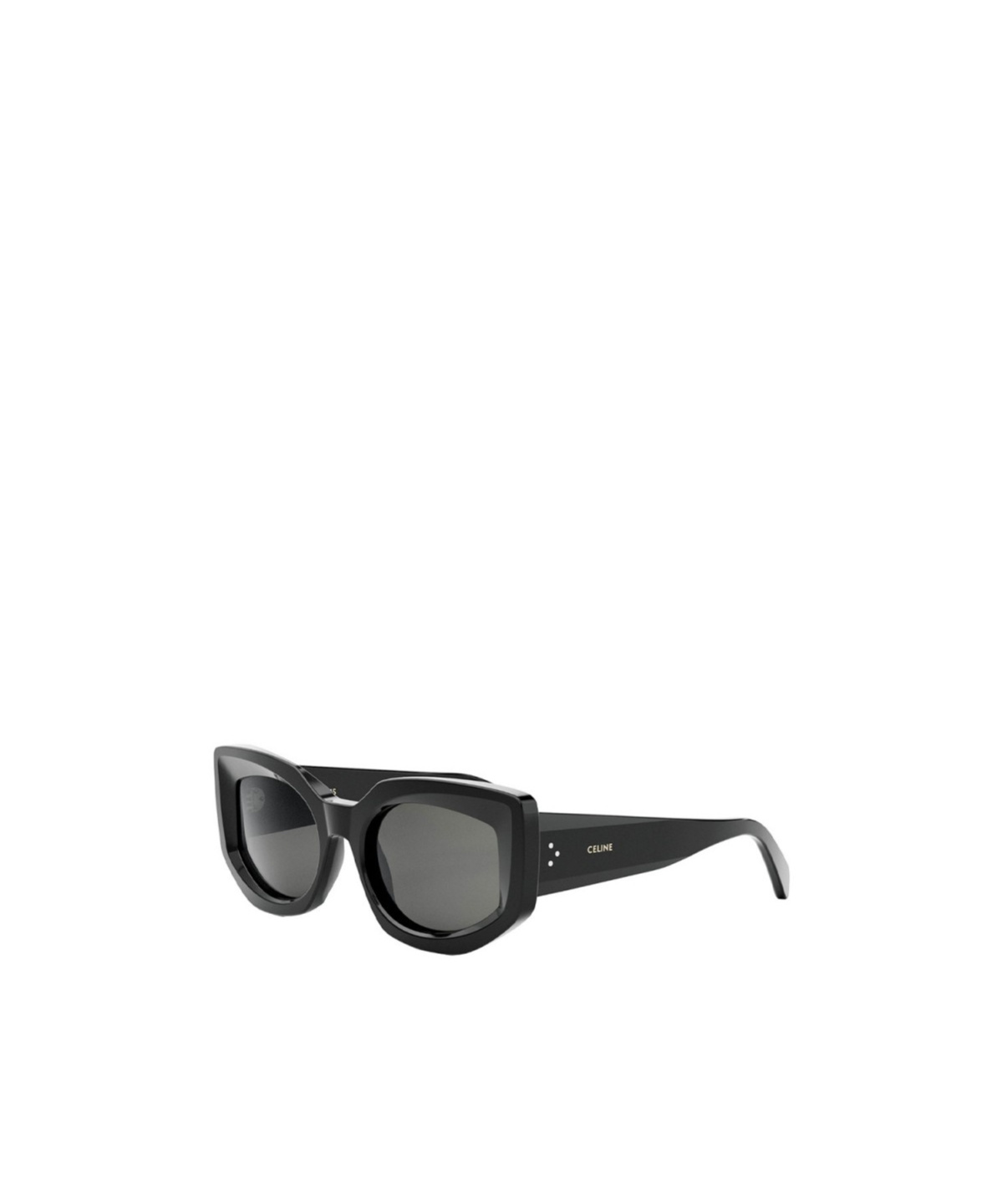 Celine Geometric Frame Sunglasses In Gray