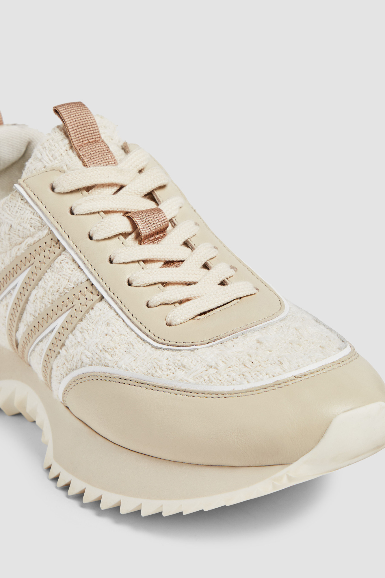 Moncler Pacey Low Top Sneakers In White