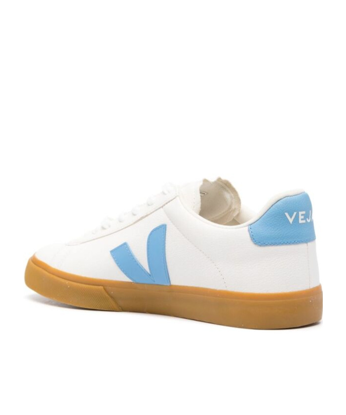 Veja Campo Chromefree Leather Sneakers In White