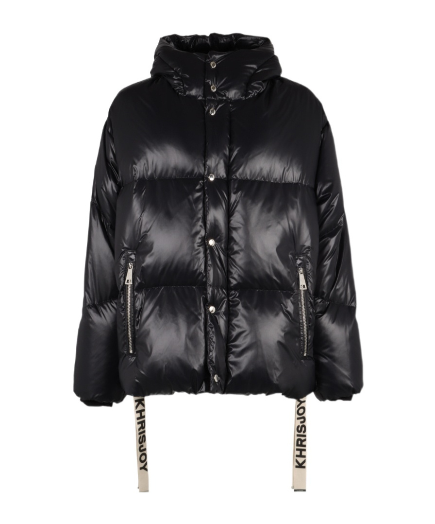 Khrisjoy Men's Puff Khrisman Hooded Down Jacket In Black
