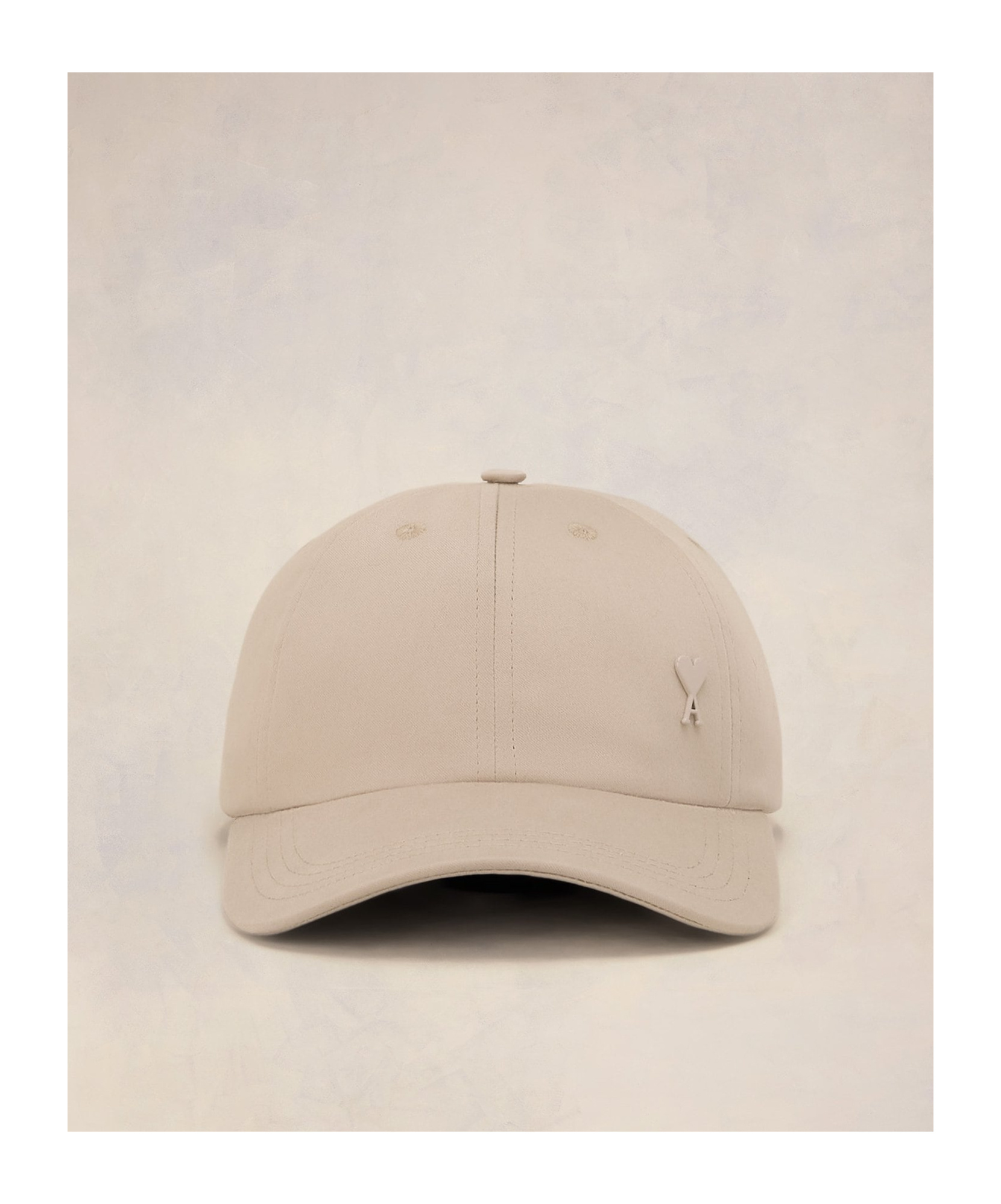 Ami Alexandre Mattiussi Ami Paris Ami De Coeur Logo Plaque Baseball Cap In Nude