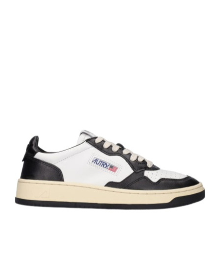 Autry Classic White Sneakers With Leather Detailing