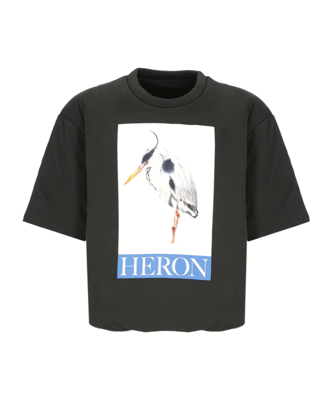 Heron Preston Bird-motif Logo-print T-shirt In Black