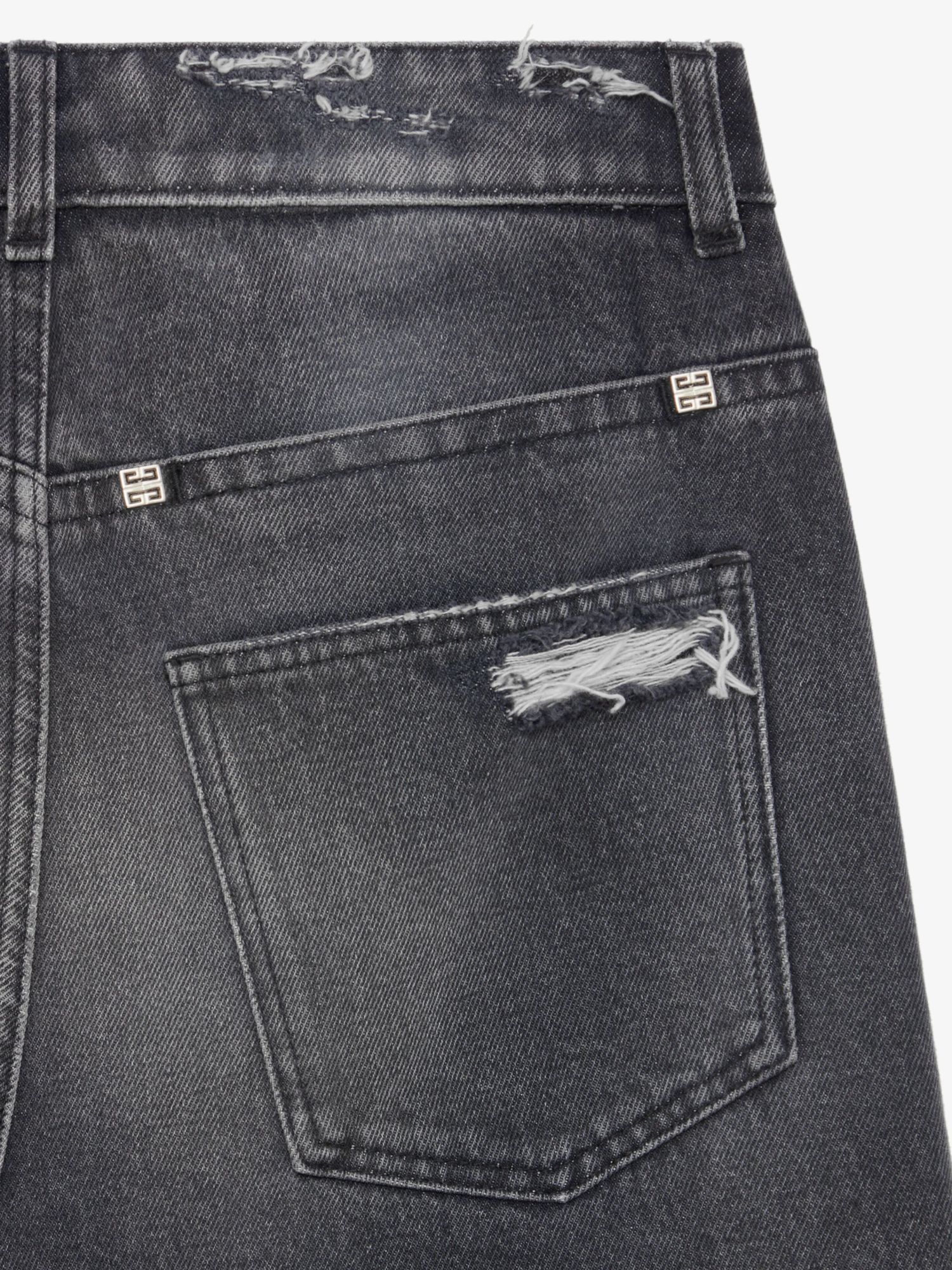 Givenchy Mid-rise Flared Jeans In Black
