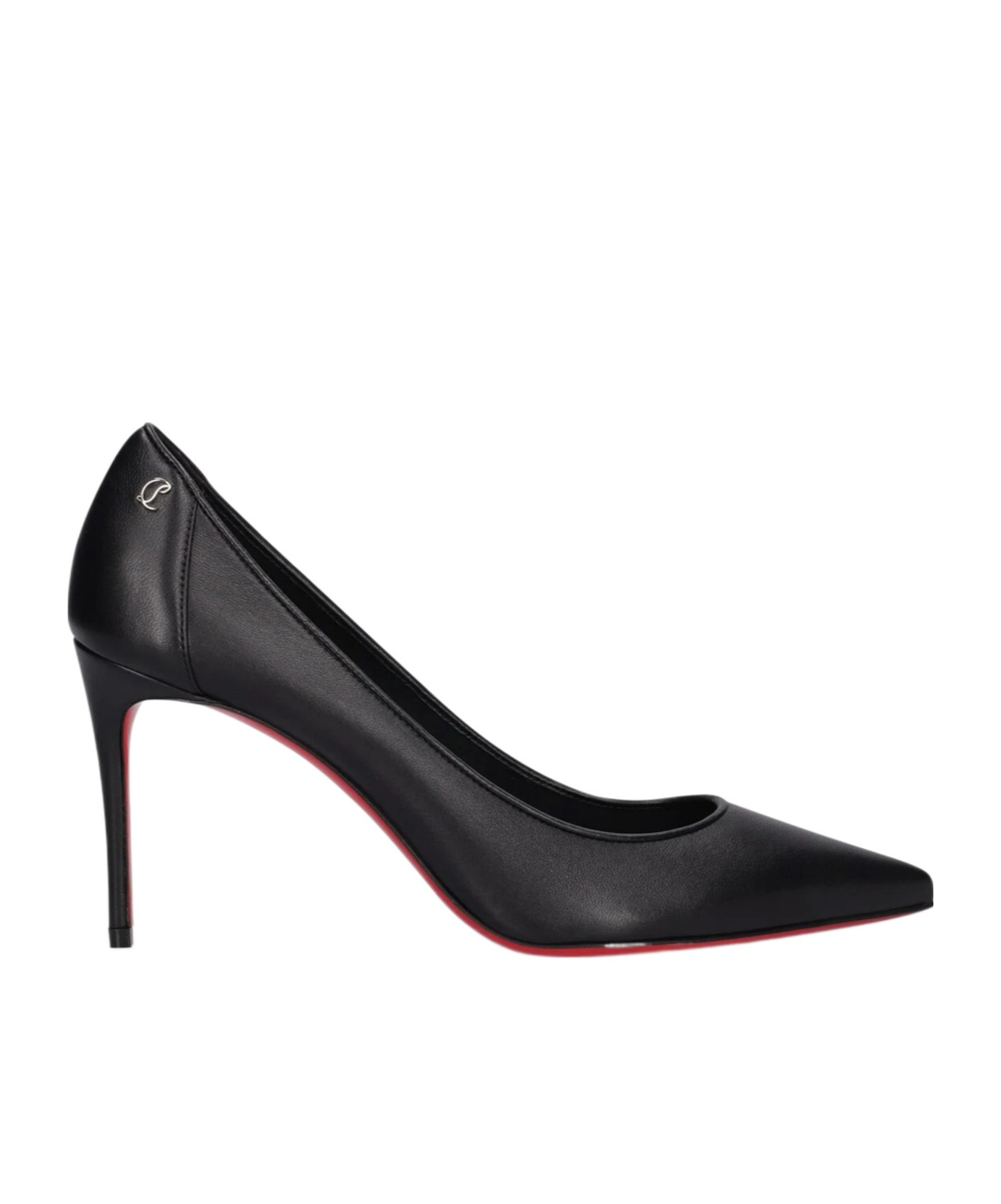 Christian Louboutin Logo Pointed High Heels