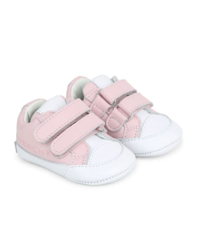 Shop Givenchy Logo Sports Shoes In Pink