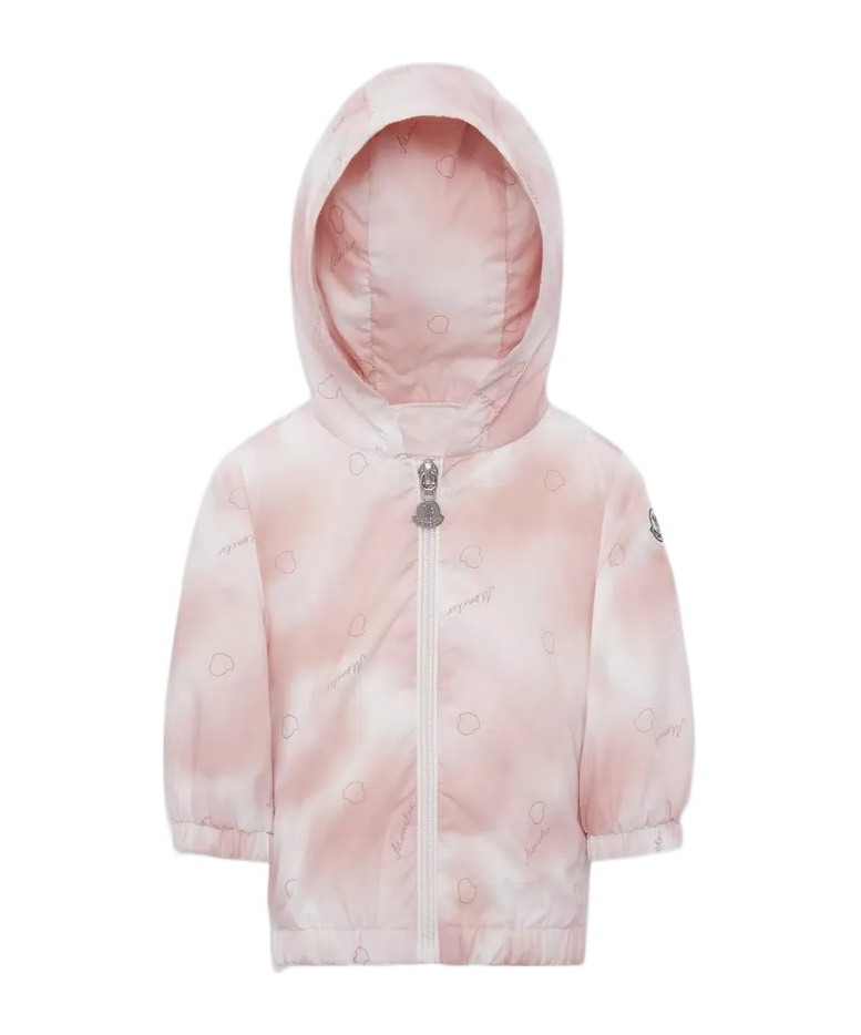 Moncler Faite Hooded Jacket In Pink