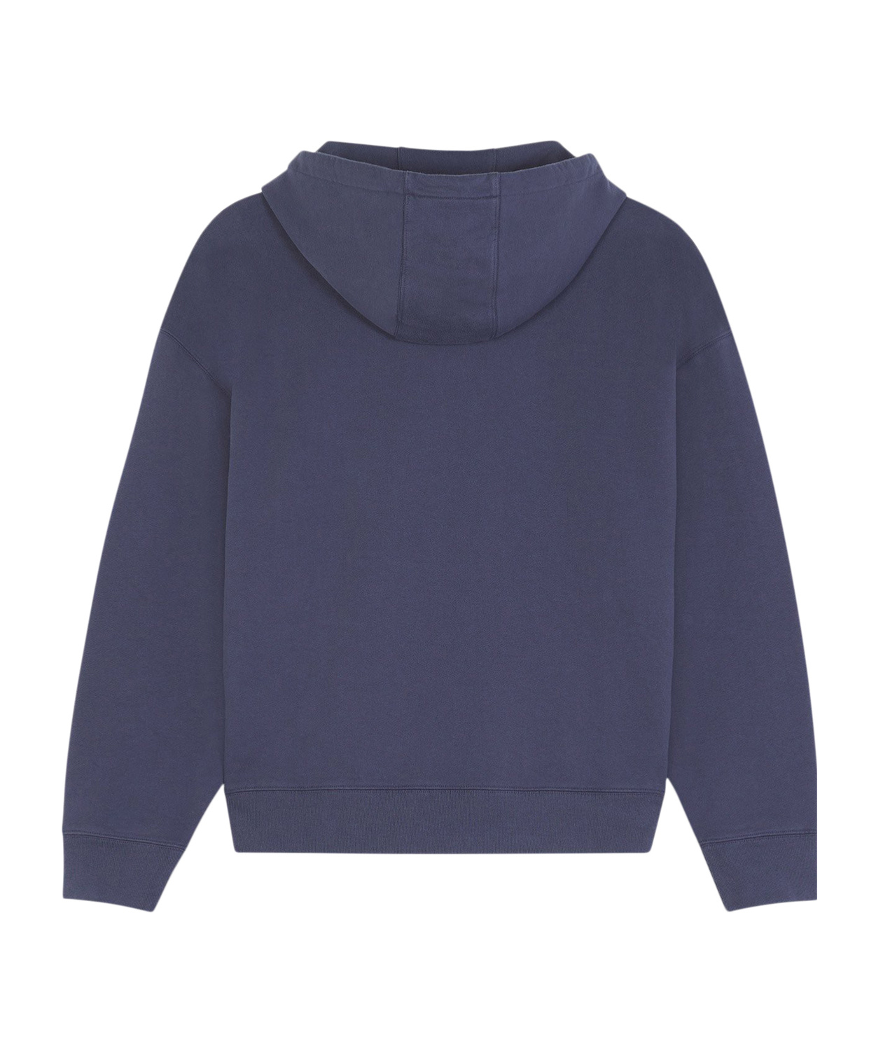 Maison Kitsuné Maison Kitsune Handwriting Oversize Hoodie In Blue