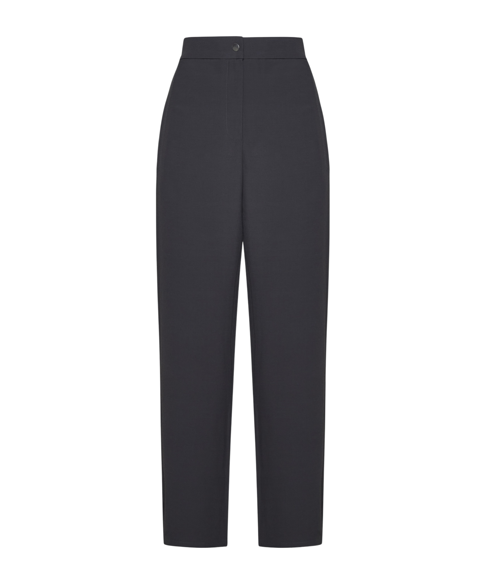 Studio Nicholson Rush Crepe Trousers In Gray