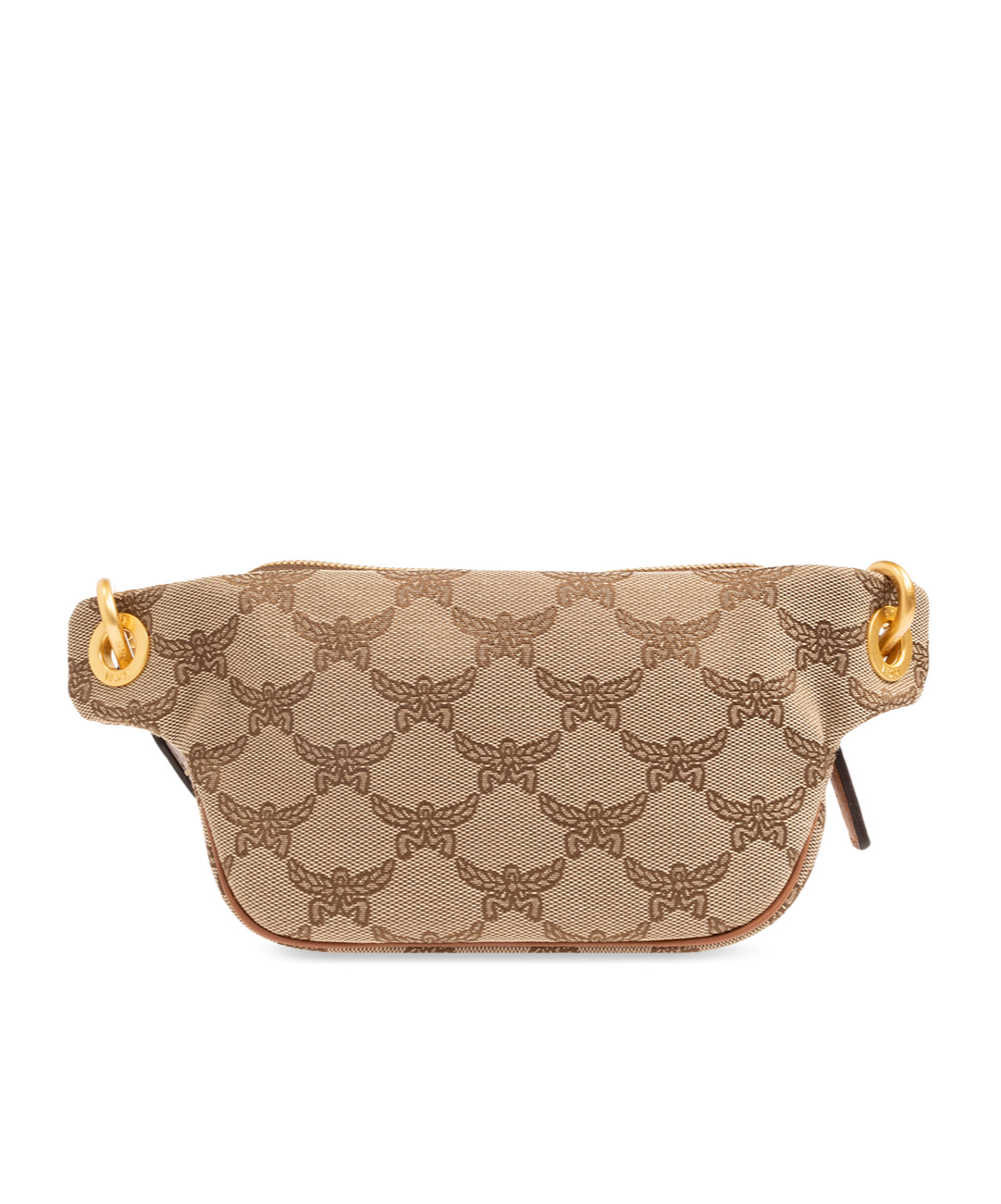 Mcm Emblem Pocket In Brown