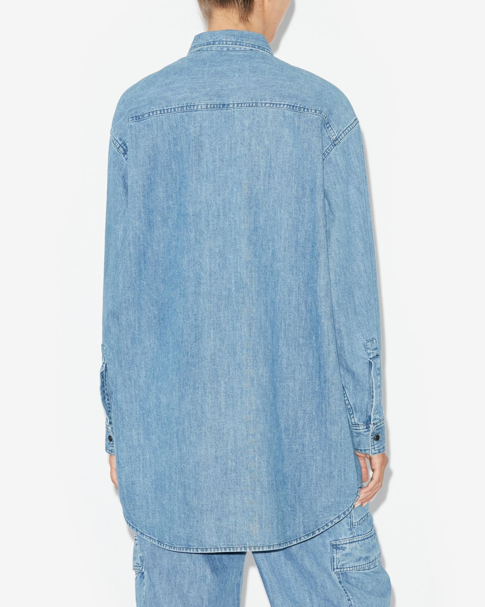 Isabel Marant Étoile Verane Shirt In Blue