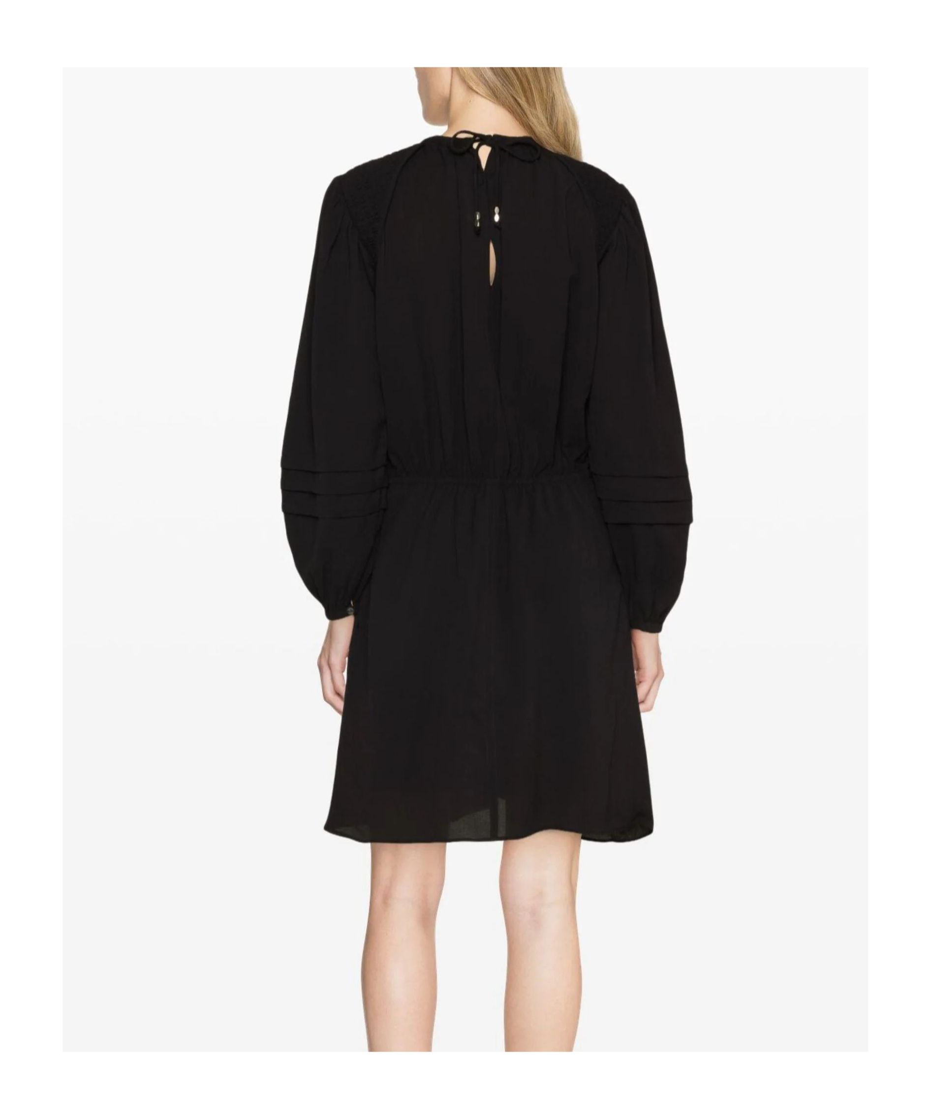 Isabel Marant Étoile Ladjo Flared Minidress In Black