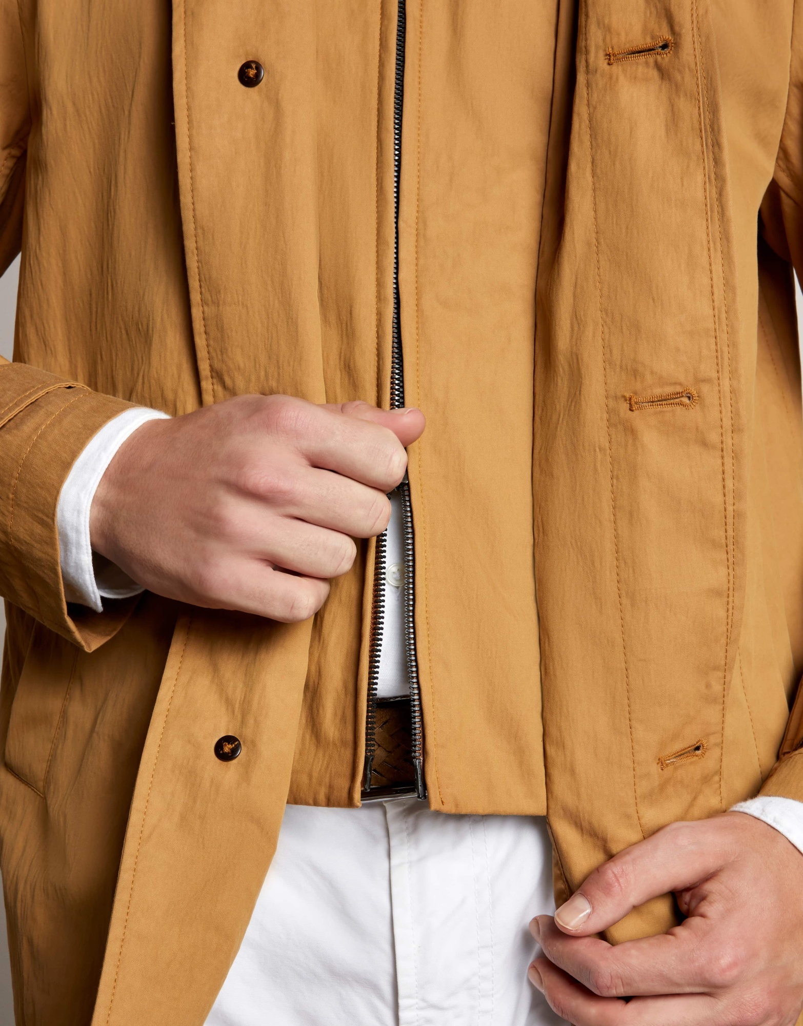 Fay Morning Single-breasted Coat In Brown