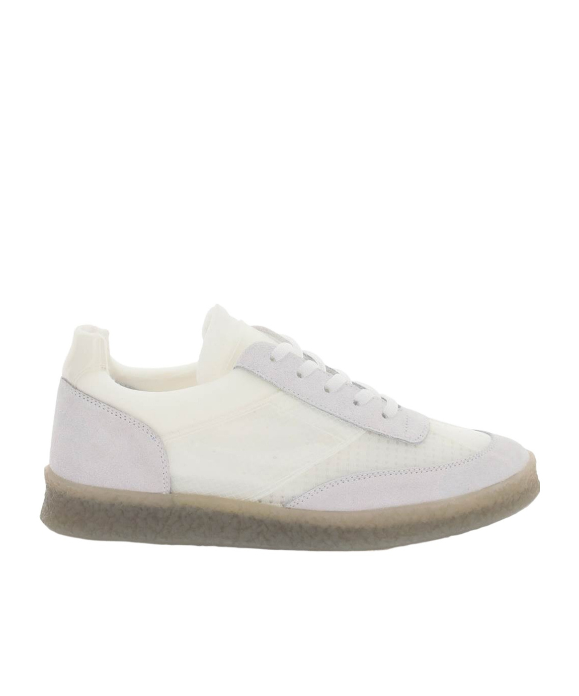 Shop Mm6 Maison Margiela Replica Low-top Sneakers In White