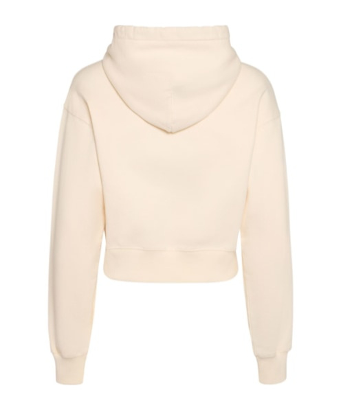 Jacquemus Cotton Hoodie With Drawstring Hood And Ribbed Details