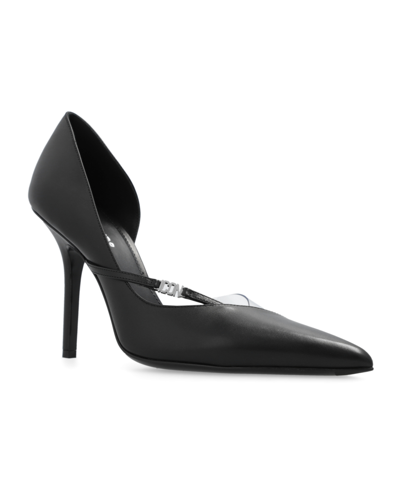 Dsquared2 Icon Clubbing 100mm Pumps In Black