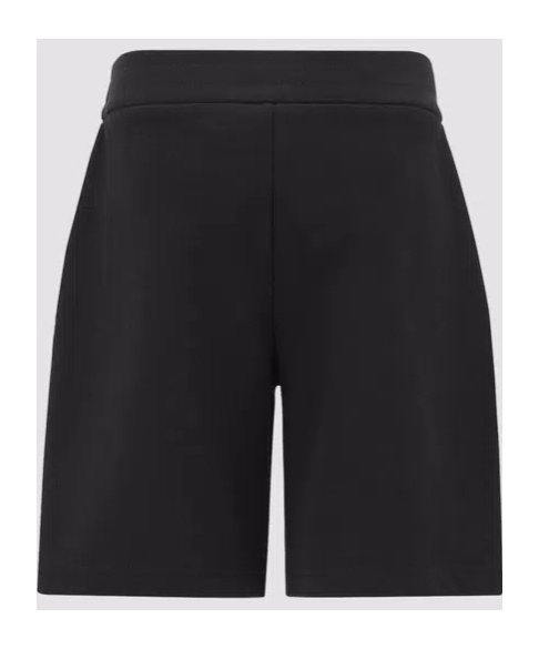 Moncler Fleece Shorts In Black