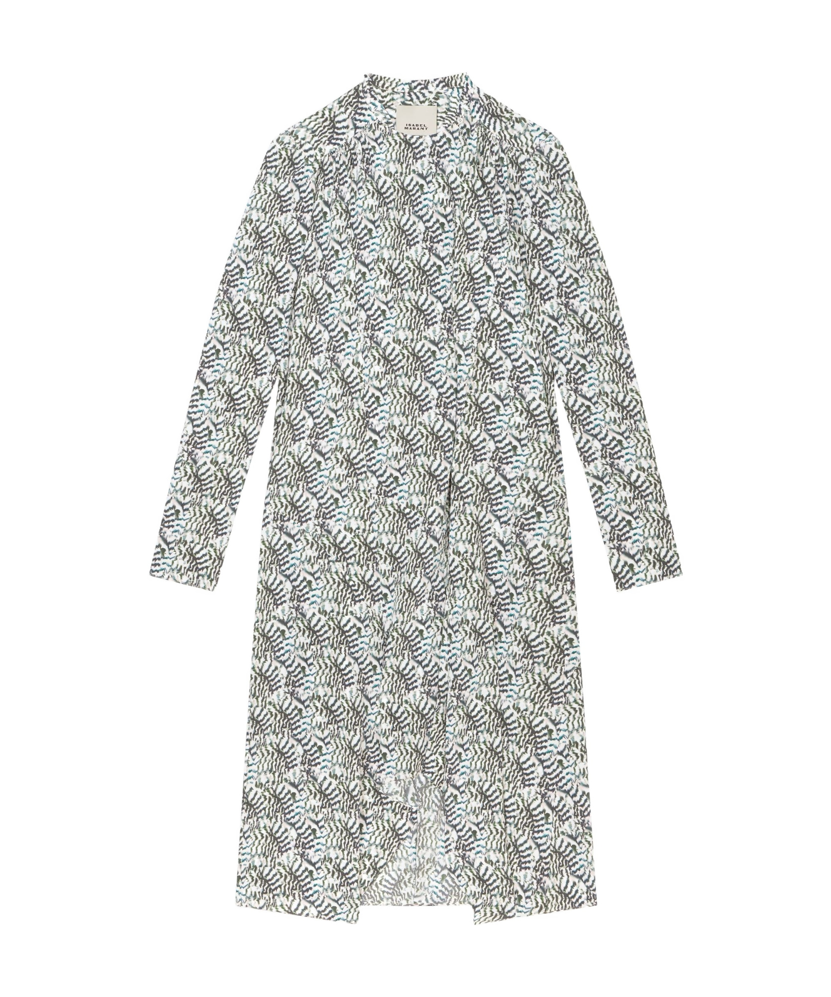 Isabel Marant Umaima Kleid In Gray