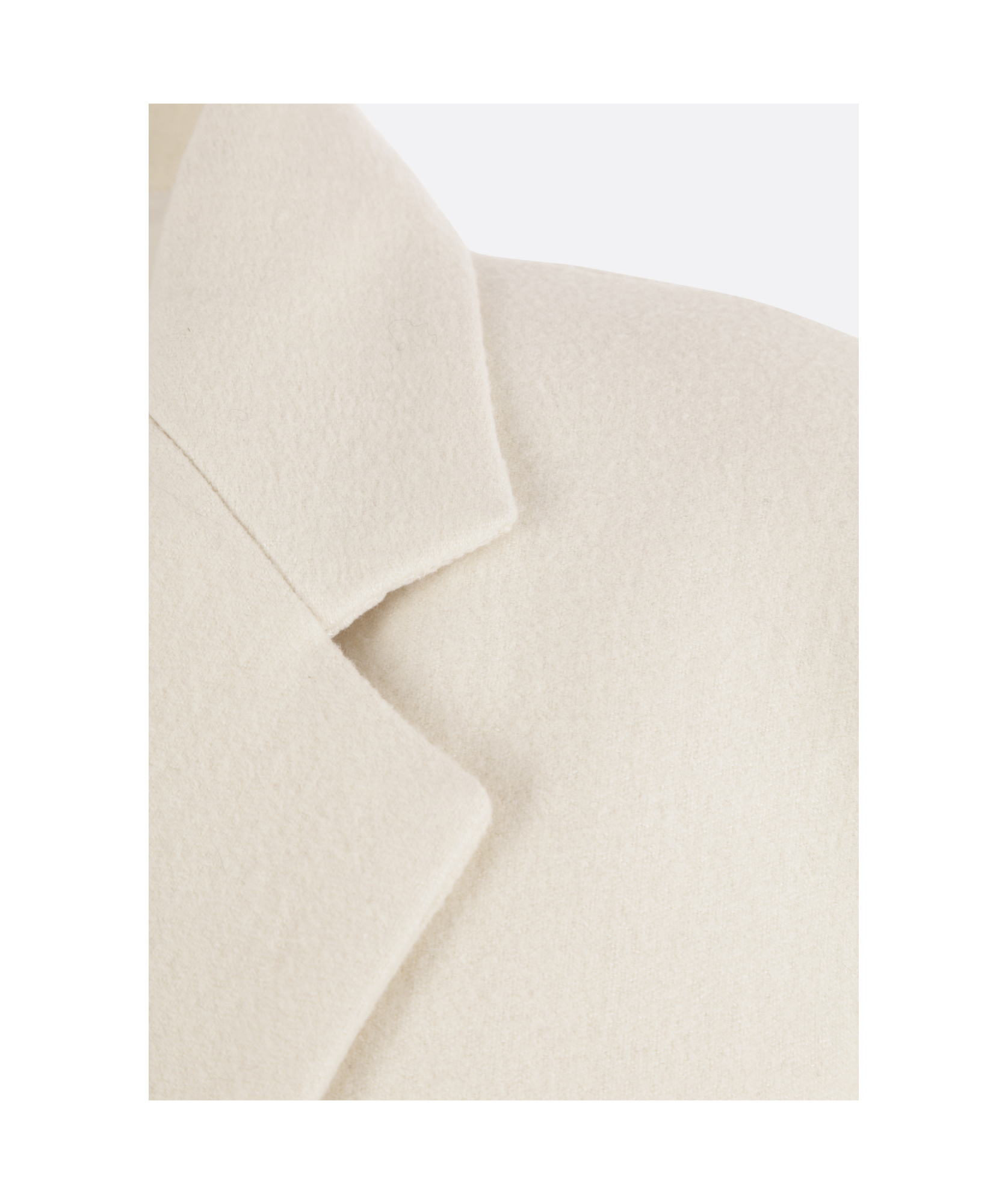 Red Valentino Tailored Single-breasted Coat In White