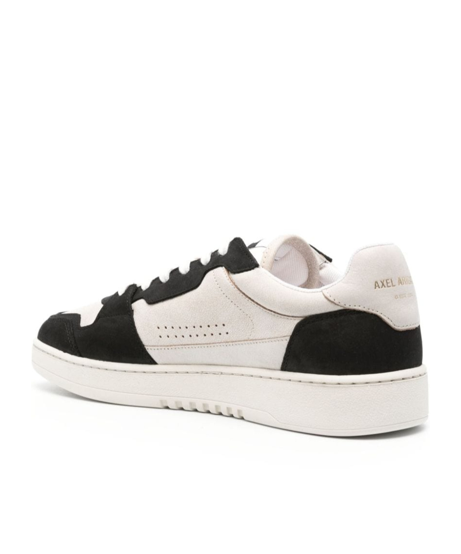 Axel Arigato 'dice Lo' Black And Beige Two-tone Sneakers In White