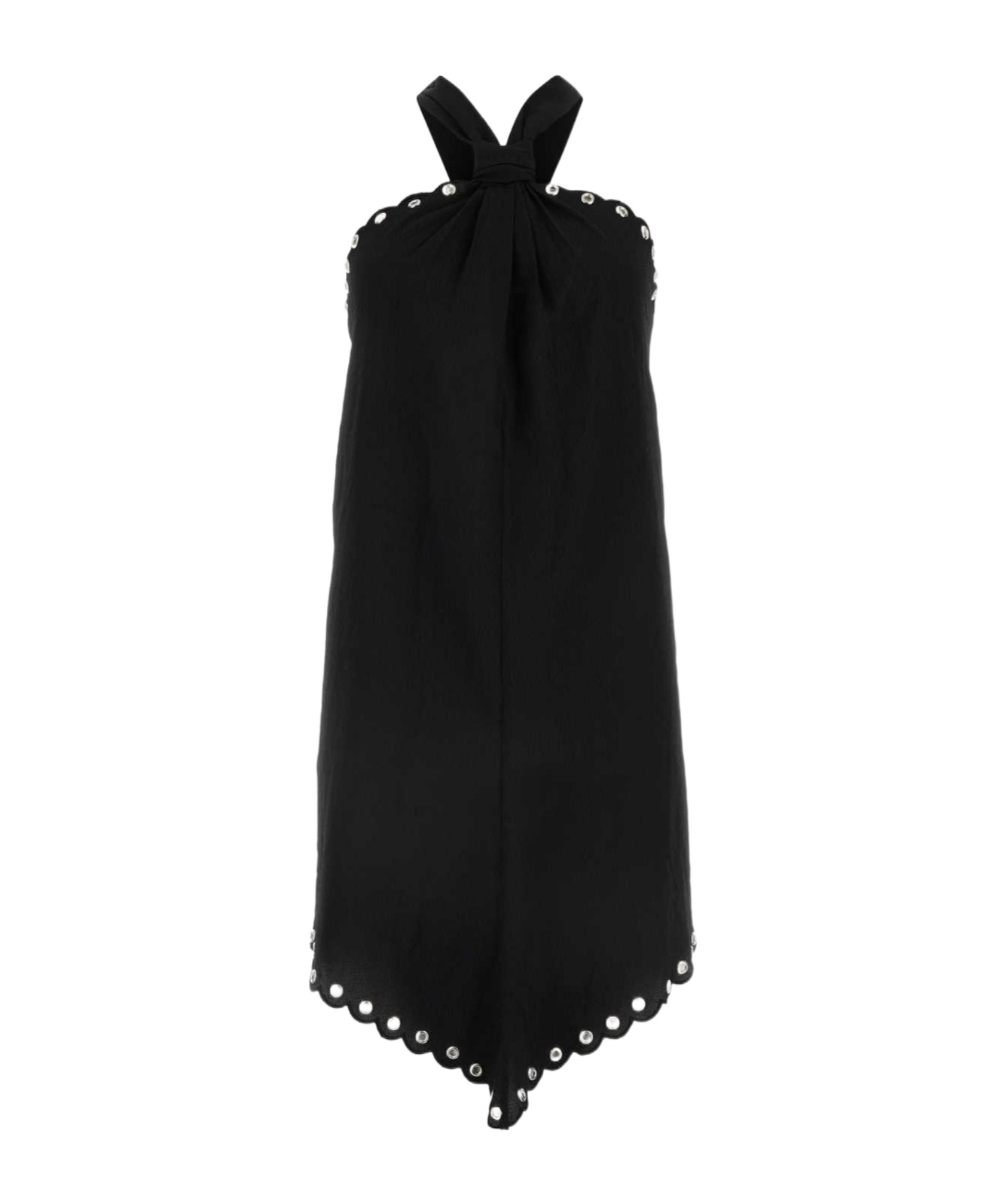 Shop Isabel Marant Sleeveless Mini Dress In Black