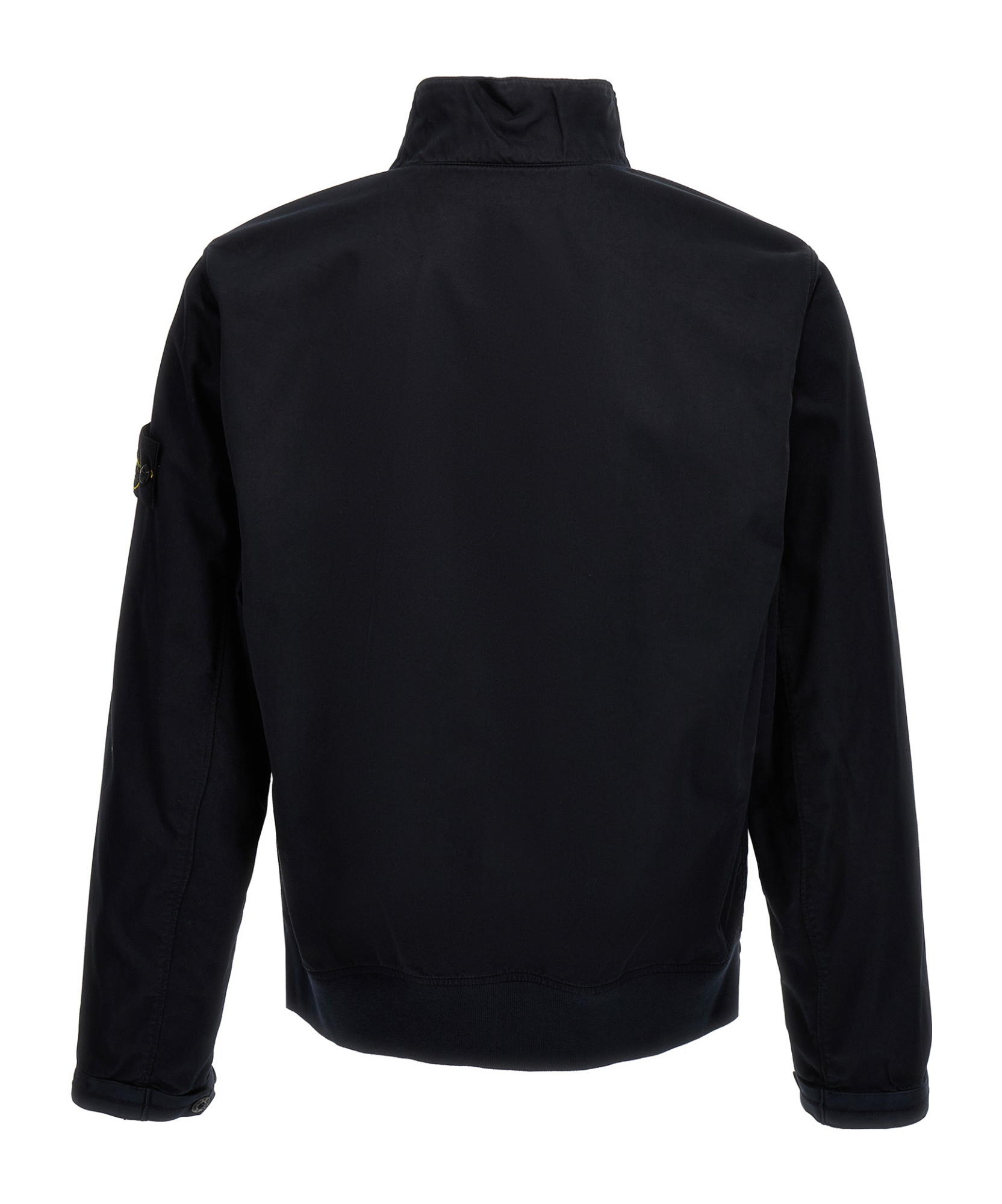 Stone Island Blue Nylon Jacket In Blue