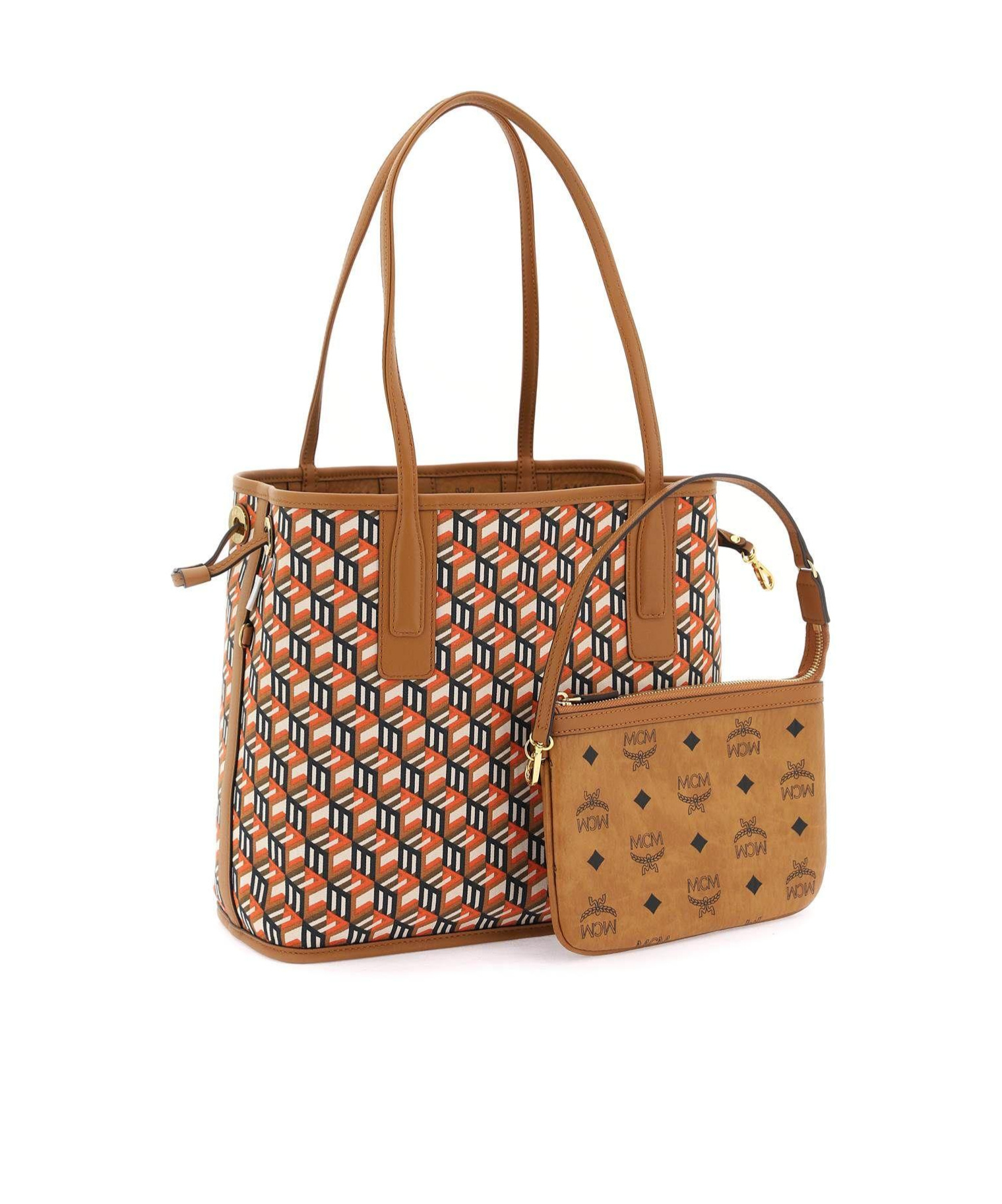 Mcm Tote Bag In Brown
