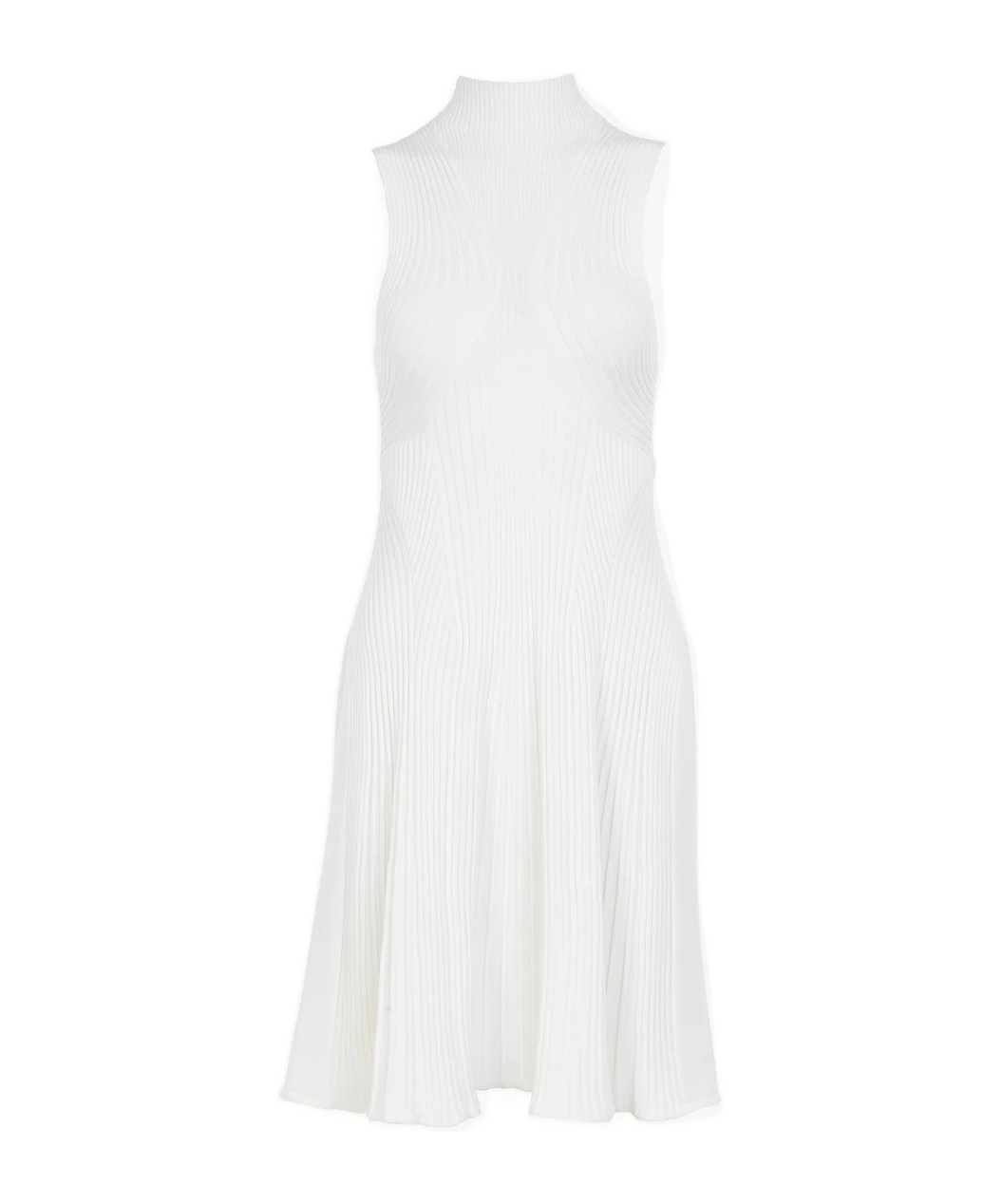 Chloé Off-white Sleeveless Midi Dress In White